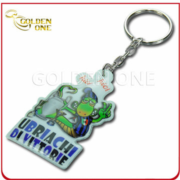 Art- und Weisekundenspezifischer Siebdruck-Karikatur weicher PVC Keychain