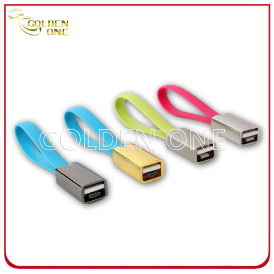 Werbegeschenk Neues Design Schlüsselanhänger aus Metall mit USB-Datenleitung