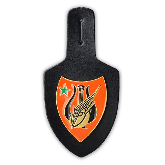 Benutzerdefinierte Militär-Emblem-Leder-Abzeichen-Halter