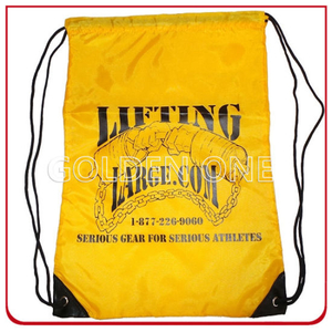 Kundenspezifischer, hochwertiger Polyester-Rucksack mit Kordelzug