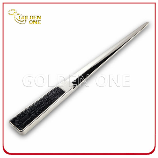 Mode Silber überzogener Brieföffner in Schwertform aus Metall