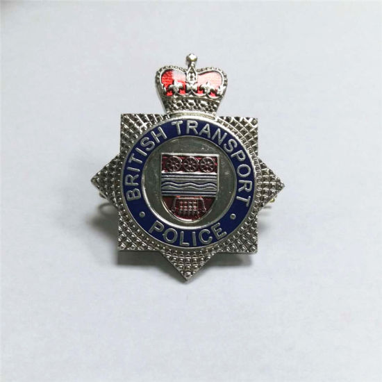 Fashion Shiny Strass 3D Gold Plated Custom Badge