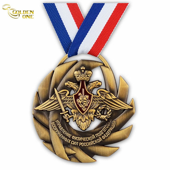 Personalisierte Sportmedaille aus Metall mit Flaschenöffner