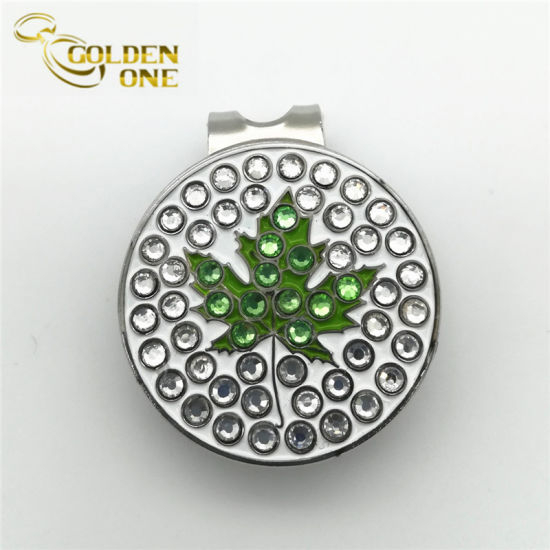 Neues Design Custom Hard Emaille Golf Hat Clip