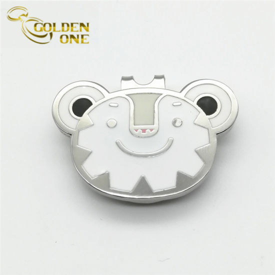 Neues Design Custom Hard Emaille Golf Hat Clip