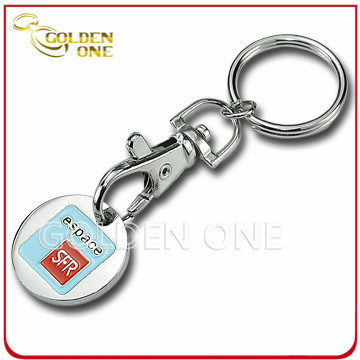 Promotion Iron Soft Emaille Custom Trolley Coin Schlüsselanhänger