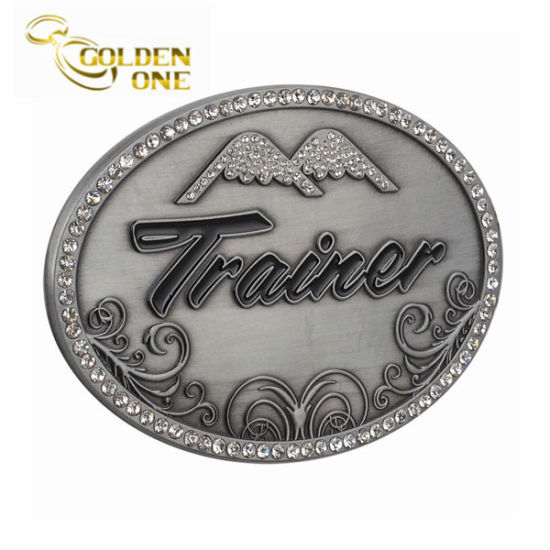 Mode-Accessoires Großhandel Custom Design Logo Souvenir Geschenk Emaille 3D Military Metal Gürtelschnalle
