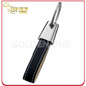 Fabrik-Großhandelskundenspezifischer PU-Leder-Schlüsselanhänger