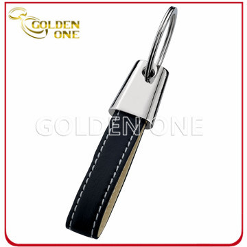 Fabrik-Großhandelskundenspezifischer PU-Leder-Schlüsselanhänger