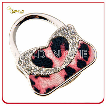 Neuartiges Design, Handtaschenform, faltbarer Taschenhaken aus Metall