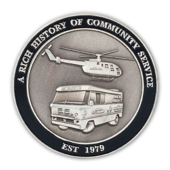 Custom Antique Bronze Finish US Army Souvenir Coin (CC09)