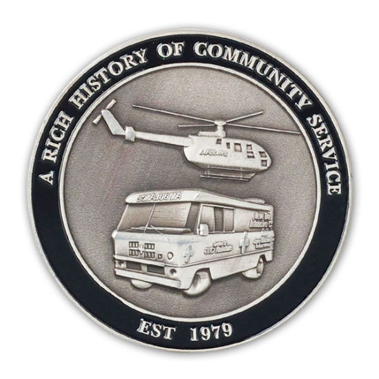 Custom Antique Bronze Finish US Army Souvenir Coin (CC09)