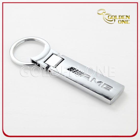 Promotion Custom Schlüsselanhänger aus weichem Emaille-Metall mit Prägung