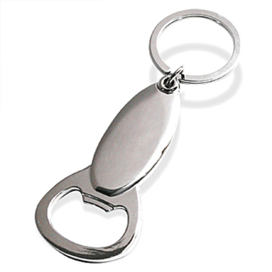 Benutzerdefinierte Offsetdruck Metall Flaschenöffner Schlüsselanhänger