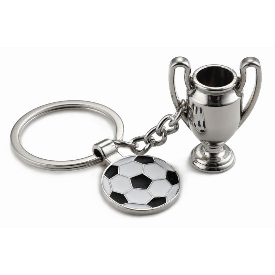 Werbegeschenk Kundenspezifischer Logo-Metall-Emaille-Charme-Schlüsselanhänger