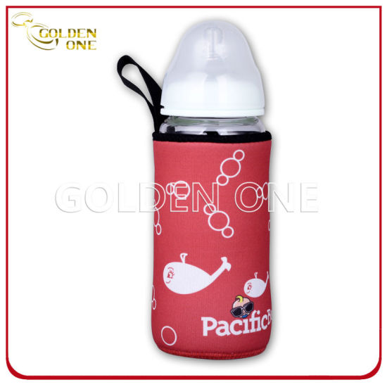 Schönes Design Neopren Sublimationsprozess Baby Stillflaschenhalter