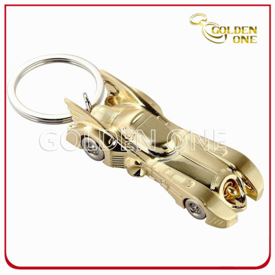 Schlüsselanhänger aus vernickeltem Metall mit individuellem Schalthebel