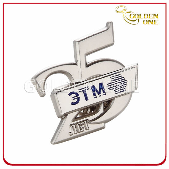 Geprägtes Metall-Emblem mit vernickeltem Metall-Emblem