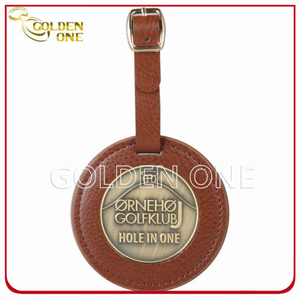 Werbegeschenk Custom Golf Bag Tag aus echtem Leder