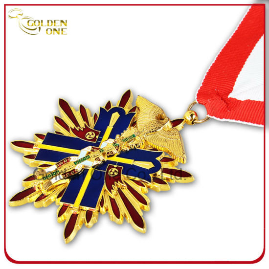 Kundenspezifische Druckguss-Karnevals-Festival-Herz-Form-Metallmedaille