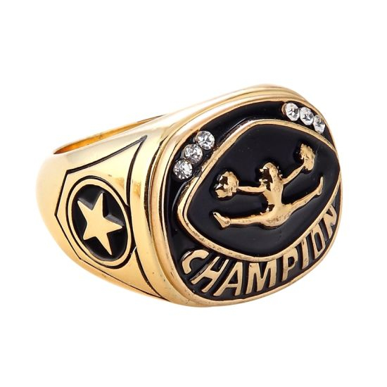 Benutzerdefinierte Baseball League Replica Gold Meisterschaftsring