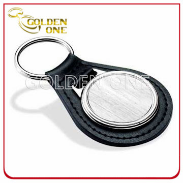 Fabrik-Großhandelskundenspezifischer PU-Leder-Schlüsselanhänger