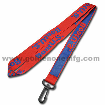 Hochwertiges, individuell bedrucktes Nylon-Lanyard