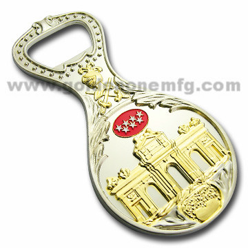 Maßgeschneiderter Form-Metall-Souvenir-Flaschenöffner