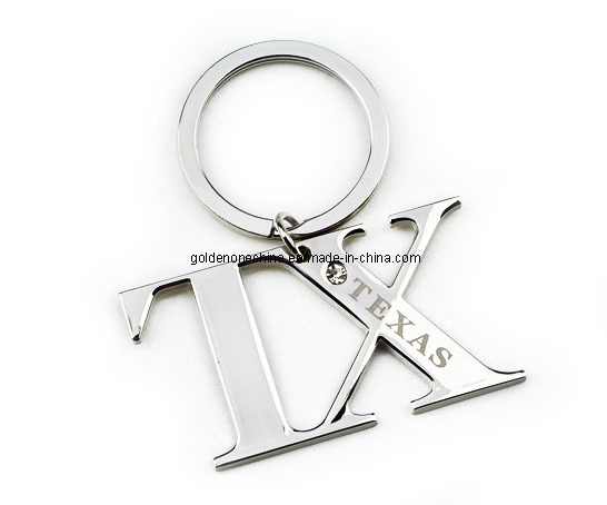 Ausgefallenes Design Antik Messing geprägt Metall Flaschenöffner Schlüsselanhänger