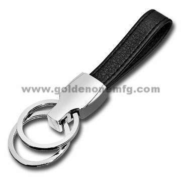 Neues Design, leerer, bedruckbarer, ovaler Schlüsselanhänger aus Metall