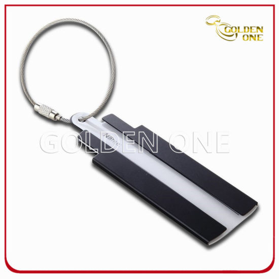 Hochwertiges Werbegeschenk Aluminium-Gepäckanhänger