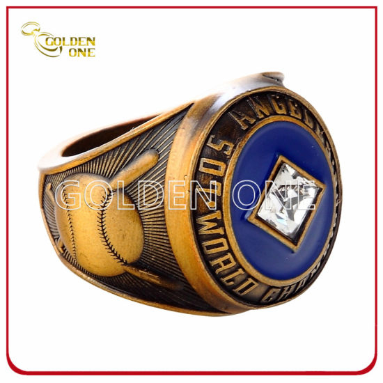 Souvenir-Ring aus vernickeltem Metall der Major League Baseball