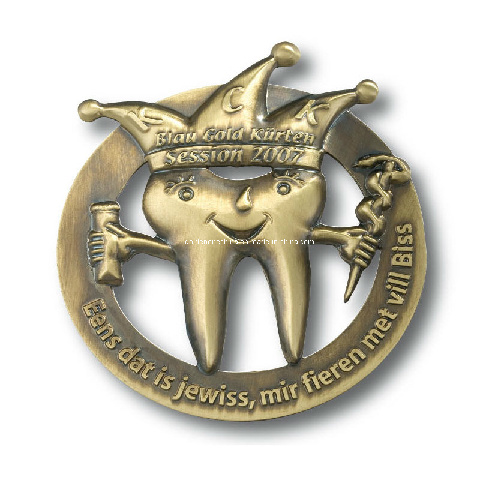 Kundenspezifischer vollfarbig bedruckter Edelstahl-Eisen-Emaille-Reversstift mit Epoxidharz