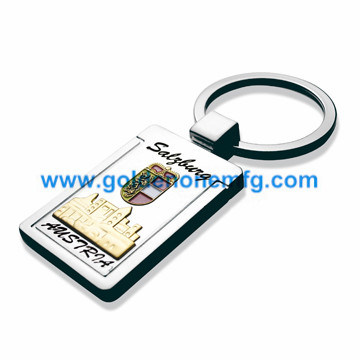 Heißer verkaufender kundenspezifischer weicher Emaille-Metallflaschen-Öffner Keychain