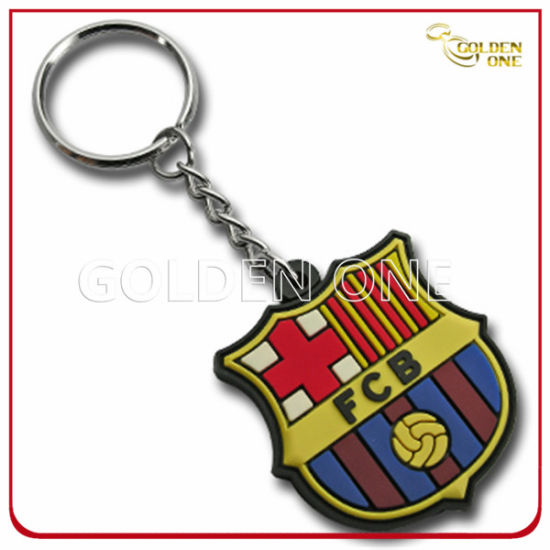 Werbeartikel Günstige Custom Color Injection Weich-PVC-Schlüsselanhänger