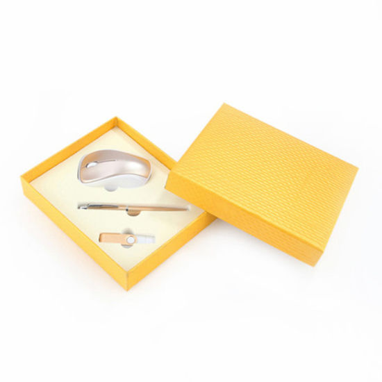 Werbegeschenk-Set mit personalisiertem Schlüsselanhänger und Metallstift
