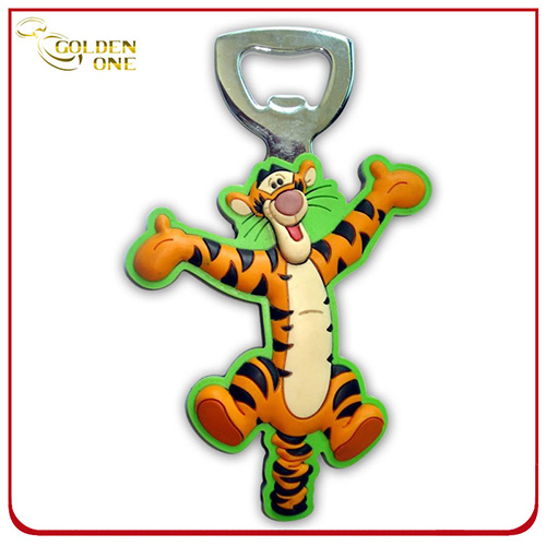 Werbegeschenk Fancy Cartoon Soft-PVC-Flaschenöffner