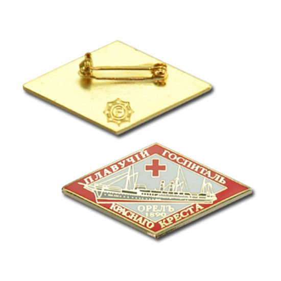 Benutzerdefinierter Offsetdruck & Epoxid-Anstecknadel