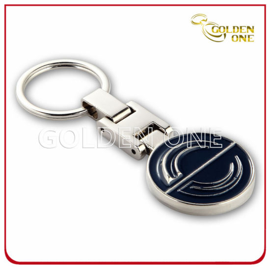 Werbegeschenk Schlüsselanhänger aus weichem, geprägtem, weichem Emaille-Metall