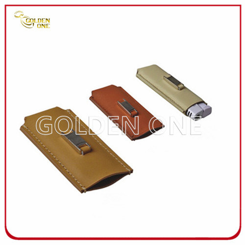 Kreatives Werbegeschenk PU-Leder-Feuerzeugtasche