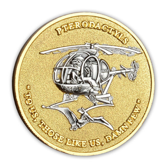 Custom Antique Bronze Finish US Army Souvenir Coin (CC09)