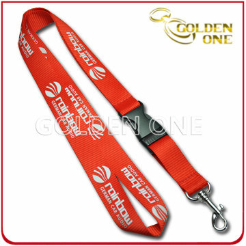 Werbegeschenk Kundenspezifisches sublimationsbedrucktes Polyester-Lanyard mit Sicherheitsschnalle