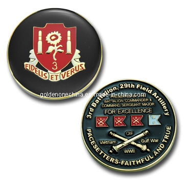 Benutzerdefiniertes 3D-Logo U. S Army Military Challenge Coin