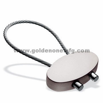 Hot Sell Custom Soft Emaille Kabel Metall Schlüsselhalter