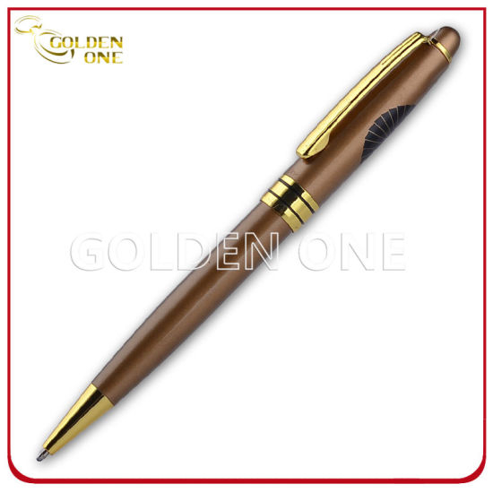 Werbeartikel, vergoldeter Executive Gift Business Metallstift