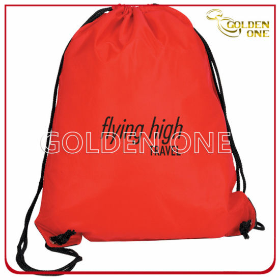 Werbeartikel aus hochwertigem Polyester mit Kordelzug