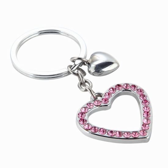 Förderung Geschenk ausgefallenes Design China Großhandel Emaille Souvenir Leder Namensschild Schlüsselanhänger Metall Schlüsselanhänger