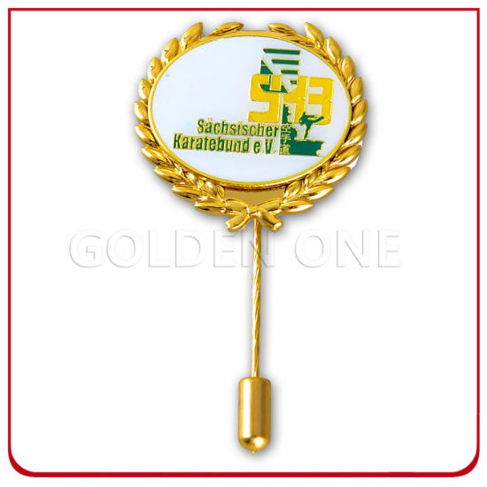 Individuell gefärbtes schwarzes Finish Hartemaille-Metall-Anstecknadel