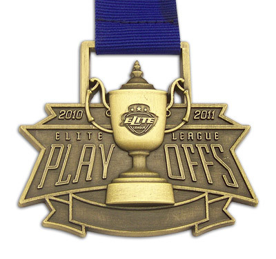 Individuell gravierte verchromte Souvenir-Medaille