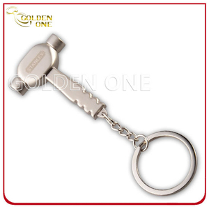 Kundenspezifischer Schlüsselanhänger aus Metall mit Hammerform-Gravur